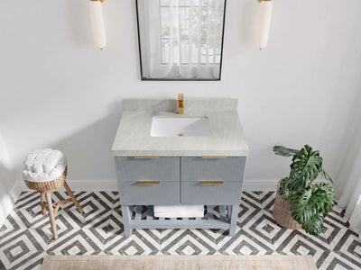 Catalina 36 in. W x 22 in. D Center Sink Bathroom Vanity