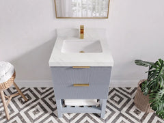 Catalina 24 in. W x 22 in. D Single Sink Bathroom Vanity - photo 15