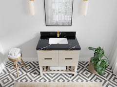 Catalina 36 in. W x 22 in. D Center Sink Bathroom Vanity - photo 8