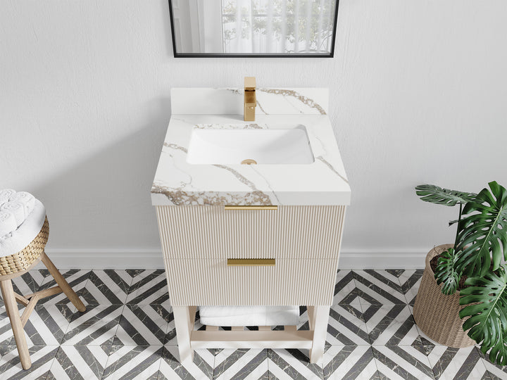 Catalina 24 in. W x 22 in. D Single Sink Bathroom Vanity - photo 14