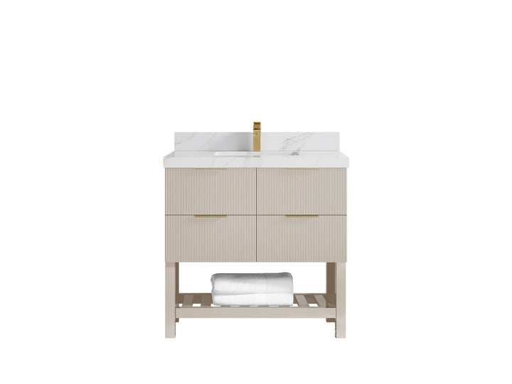 Catalina 36 in. W x 22 in. D Center Sink Bathroom Vanity - photo 17