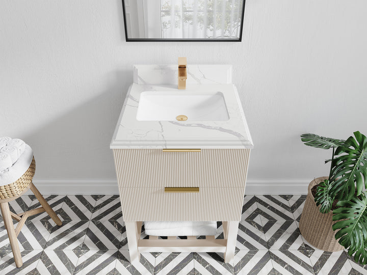 Catalina 24 in. W x 22 in. D Single Sink Bathroom Vanity - photo 42