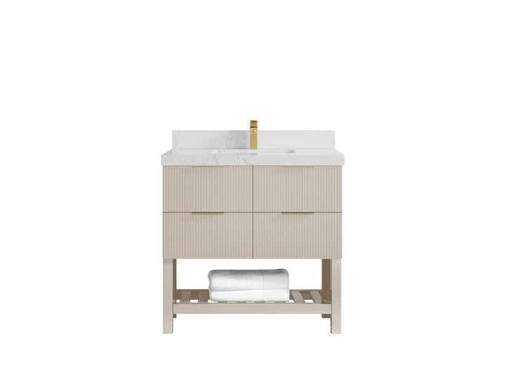 Catalina 36 in. W x 22 in. D Center Sink Bathroom Vanity - photo 29
