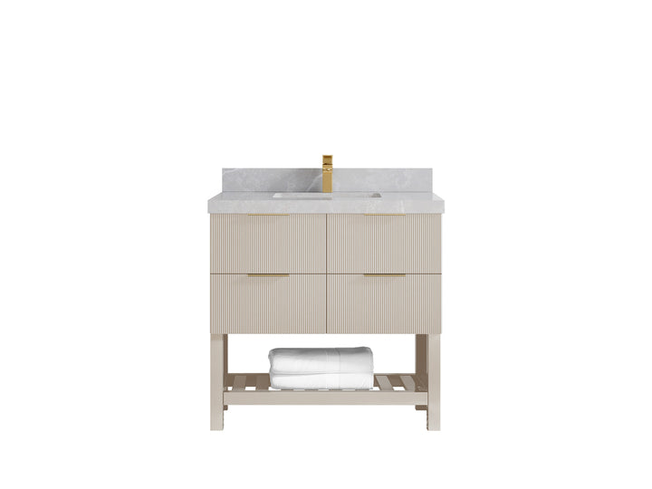 Catalina 36 in. W x 22 in. D Center Sink Bathroom Vanity - photo 31