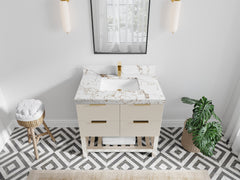 Catalina 36 in. W x 22 in. D Center Sink Bathroom Vanity - photo 30
