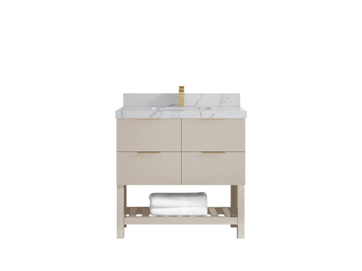 Catalina 36 in. W x 22 in. D Center Sink Bathroom Vanity - photo 41