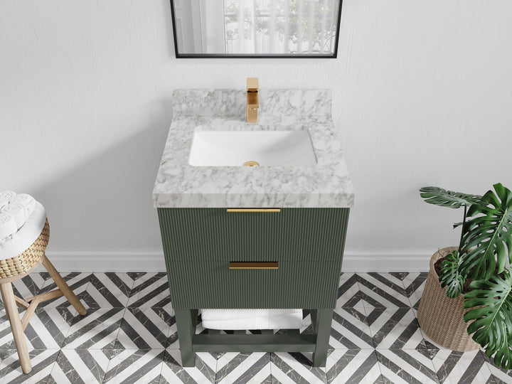 Catalina 24 in. W x 22 in. D Single Sink Bathroom Vanity - photo 23