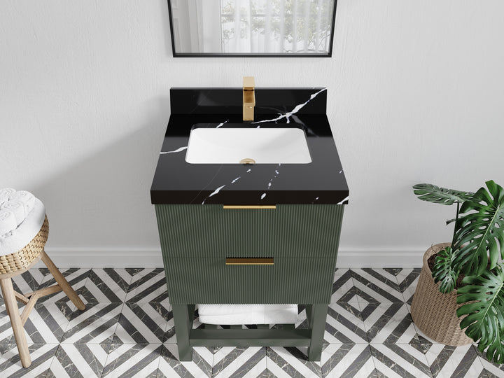 Catalina 24 in. W x 22 in. D Single Sink Bathroom Vanity - photo 17