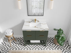 Catalina 36 in. W x 22 in. D Center Sink Bathroom Vanity - photo 19