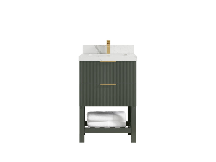 Catalina 24 in. W x 22 in. D Single Sink Bathroom Vanity - photo 14