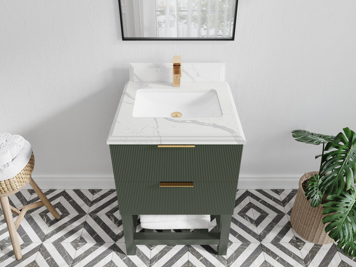Catalina 24 in. W x 22 in. D Single Sink Bathroom Vanity - photo 43