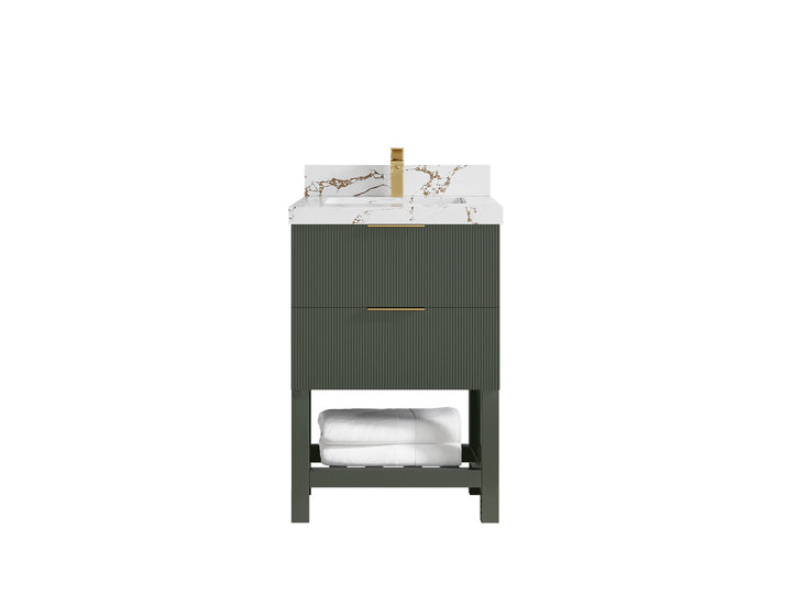 Catalina 24 in. W x 22 in. D Single Sink Bathroom Vanity - photo 36