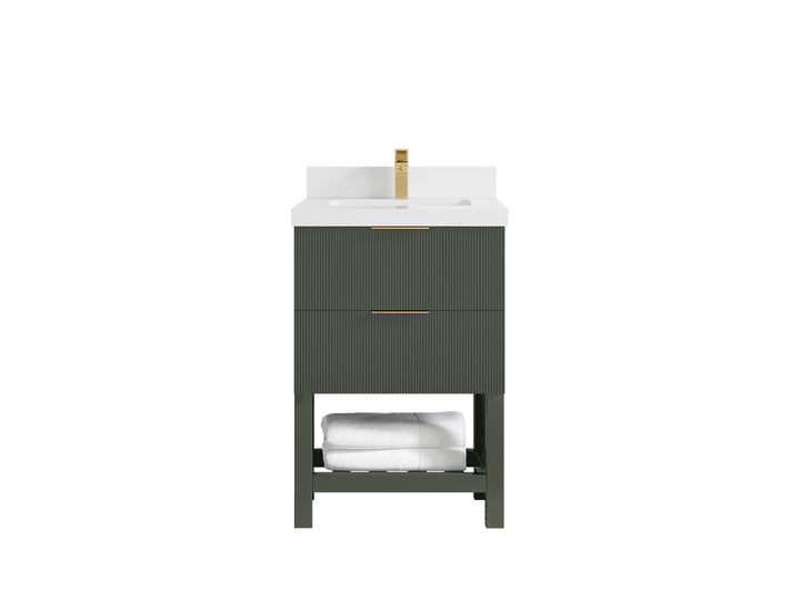 Catalina 24 in. W x 22 in. D Single Sink Bathroom Vanity - photo 34