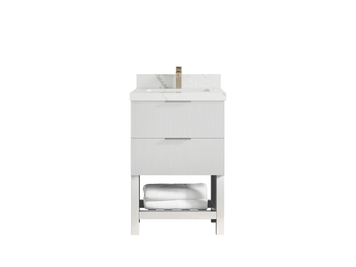 Catalina 24 in. W x 22 in. D Single Sink Bathroom Vanity - photo 12