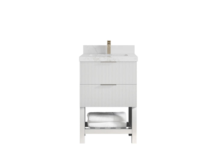 Catalina 24 in. W x 22 in. D Single Sink Bathroom Vanity - photo 14