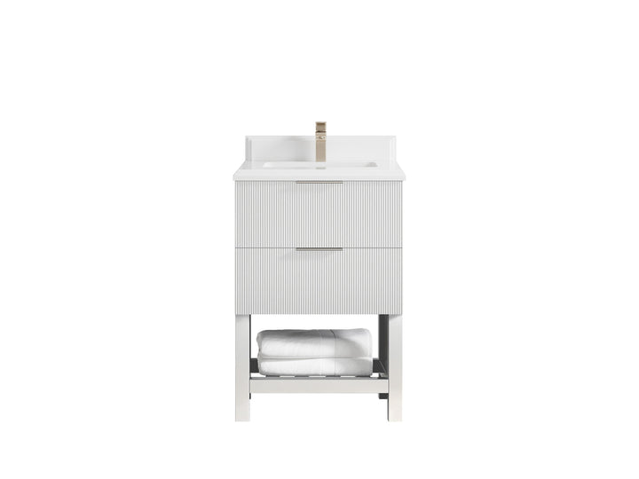 Catalina 24 in. W x 22 in. D Single Sink Bathroom Vanity - photo 49