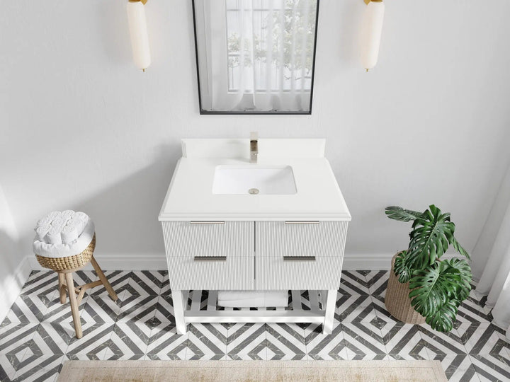 Catalina 36 in. W x 22 in. D Center Sink Bathroom Vanity - photo 41