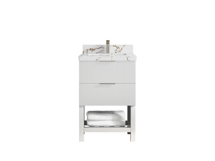Catalina 24 in. W x 22 in. D Single Sink Bathroom Vanity - photo 37