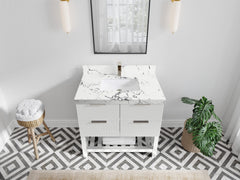 Catalina 36 in. W x 22 in. D Center Sink Bathroom Vanity - photo 29
