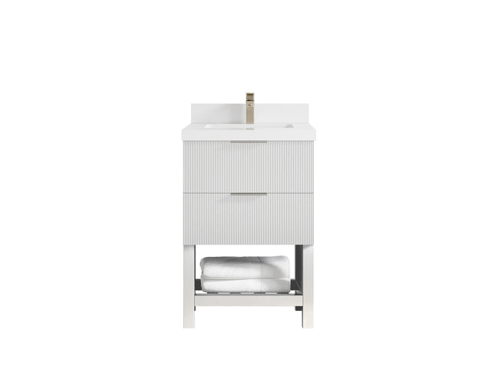Catalina 24 in. W x 22 in. D Single Sink Bathroom Vanity - photo 31