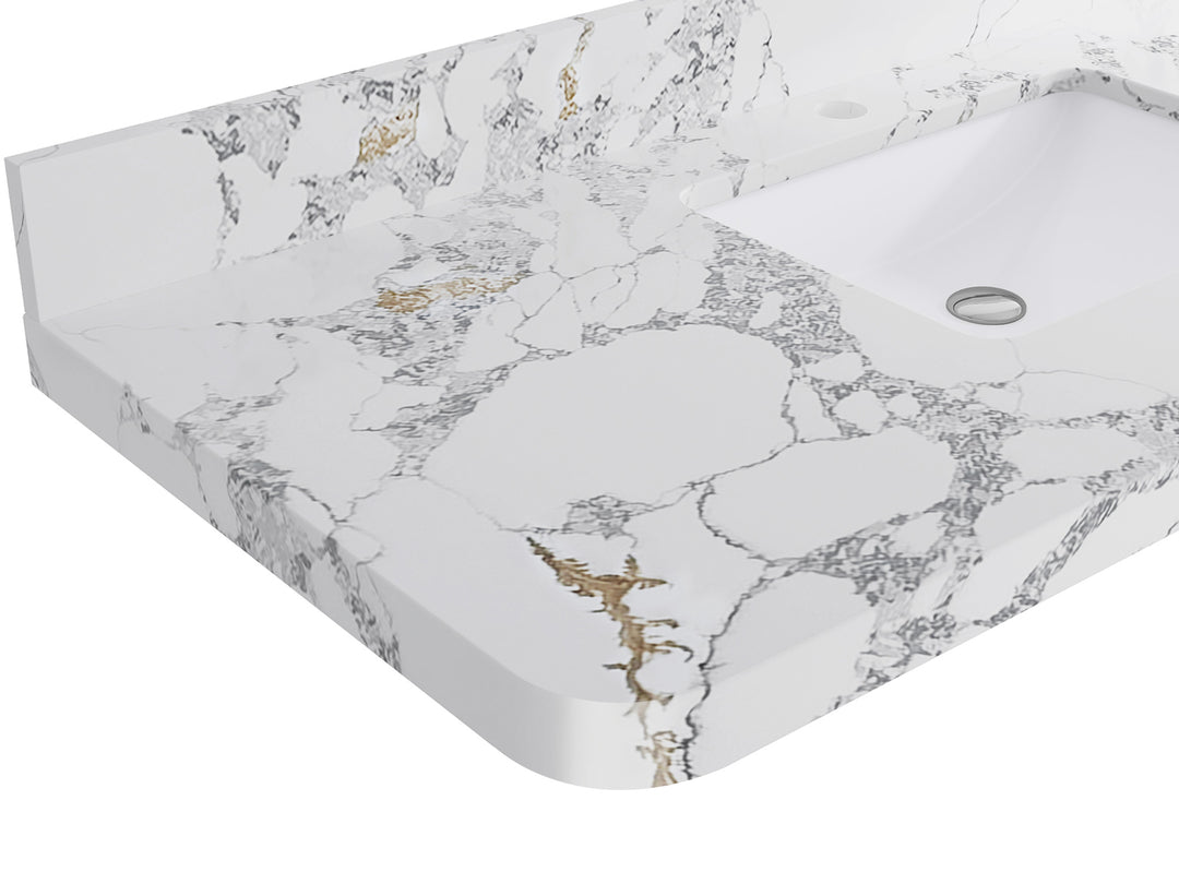 Malibu 24 in. W x 22 in. D Single Sink Bathroom Vanity