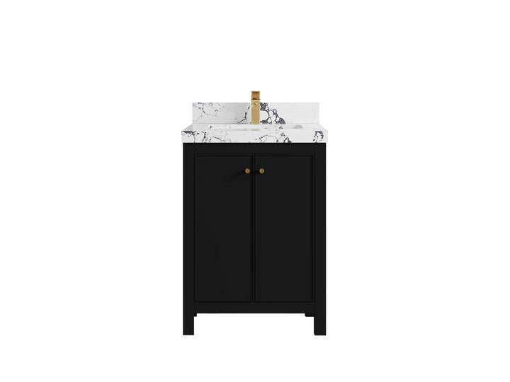 Chicago 24 in. W x 22 in. D Single Sink Bathroom Vanity - photo 1