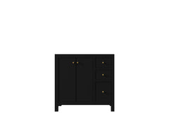 Chicago 36 in. W x 22 in. D Left Offset Sink Bathroom Vanity - photo 6