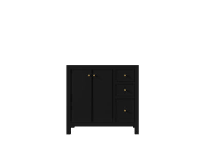 Chicago 36 in. W x 22 in. D Center Sink Bathroom Vanity