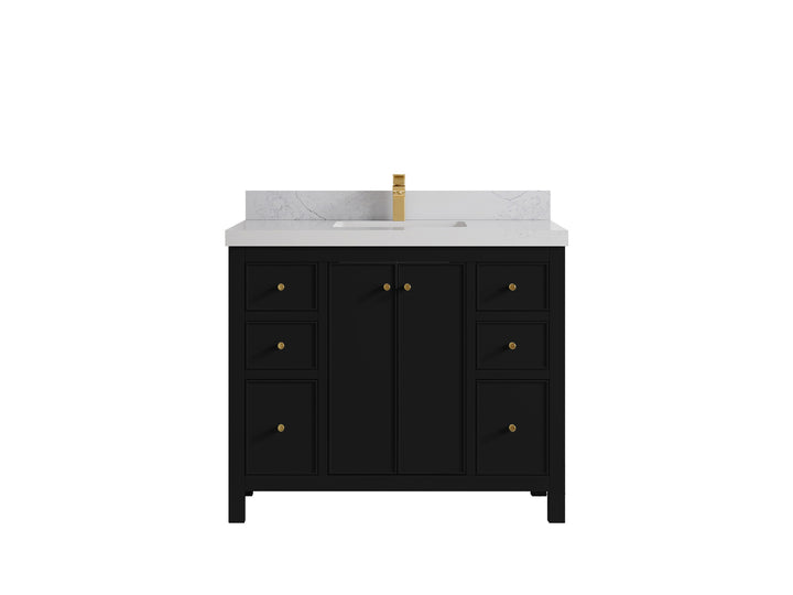 Chicago 42 in. W x 22 in. D Single Sink Bathroom Vanity - photo 1