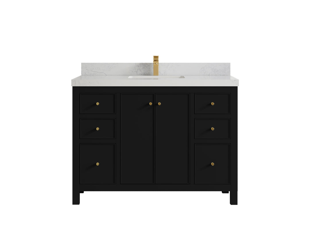 Chicago 48 in. W x 22 in. D Single Sink Bathroom Vanity