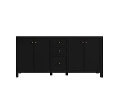 Chicago 72 in. W x 22 in. D Double Sink Bathroom Vanity - photo 6