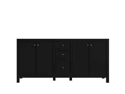 Chicago 72 in. W x 22 in. D Double Sink Bathroom Vanity