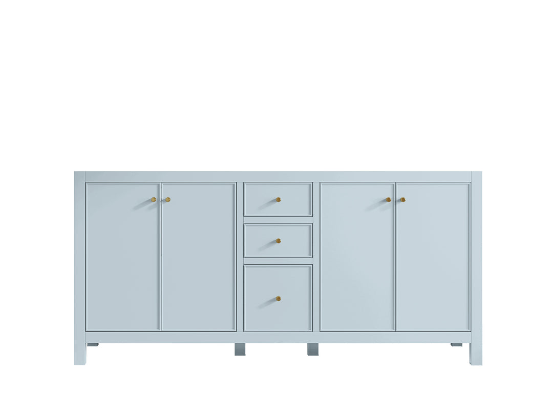 Chicago 72 in. W x 22 in. D Double Sink Bathroom Vanity