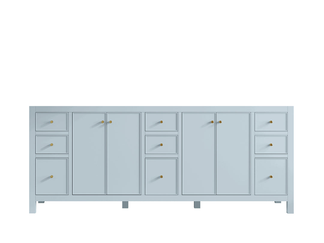 Chicago 84 in. W x 22 in. D Double Sink Bathroom Vanity