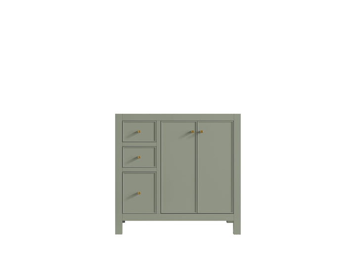 Chicago 36 in. W x 22 in. D Center Sink Bathroom Vanity - photo 44