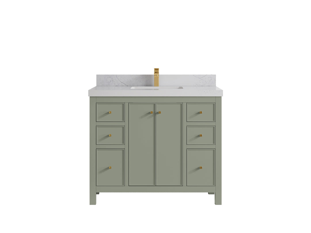 Chicago 42 in. W x 22 in. D Single Sink Bathroom Vanity