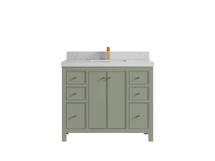 Chicago 42 in. W x 22 in. D Single Sink Bathroom Vanity - photo 1