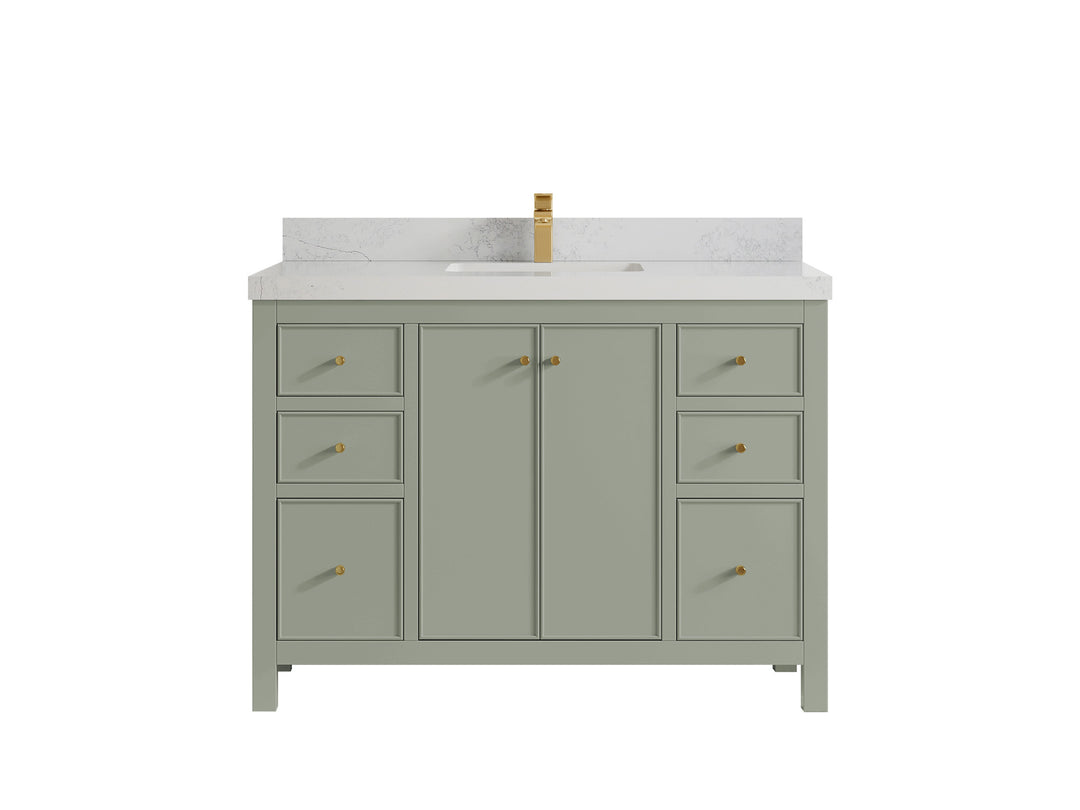 Chicago 48 in. W x 22 in. D Single Sink Bathroom Vanity