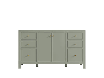 Chicago 60 in. W x 22 in. D Single Sink Bathroom Vanity
