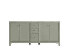 Chicago 72 in. W x 22 in. D Double Sink Bathroom Vanity - photo 46