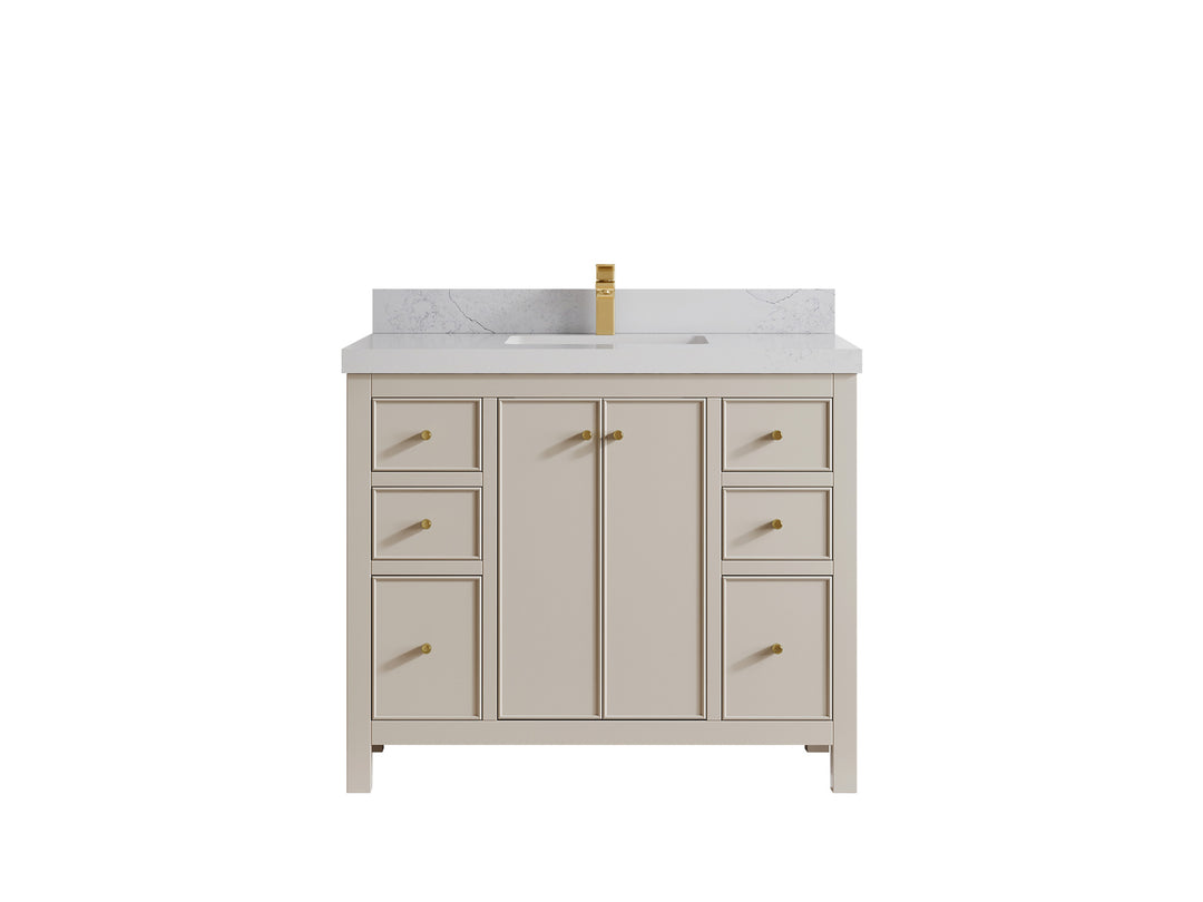 Chicago 42 in. W x 22 in. D Single Sink Bathroom Vanity