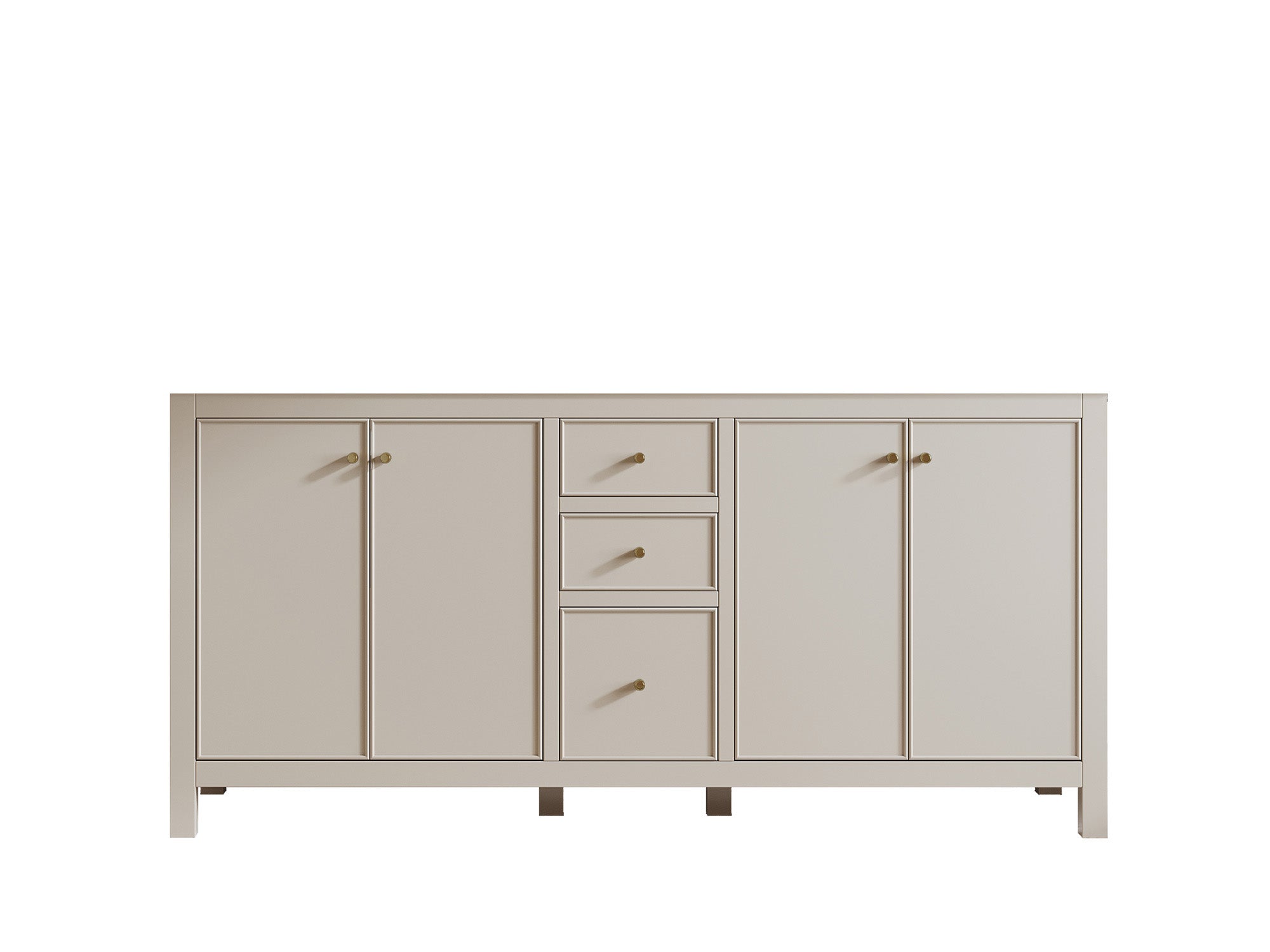 Chicago 72 in. W x 22 in. D Double Sink Bathroom Vanity