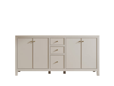 Chicago 72 in. W x 22 in. D Double Sink Bathroom Vanity