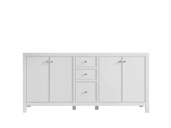 Chicago 72 in. W x 22 in. D Double Sink Bathroom Vanity - photo 46