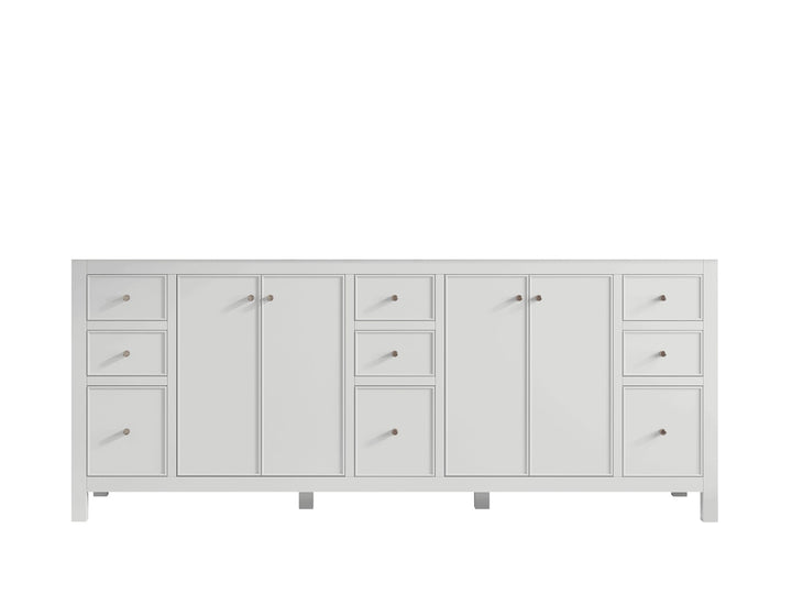 Chicago 84 in. W x 22 in. D Double Sink Bathroom Vanity - photo 6