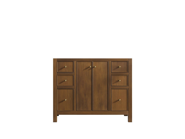 Chicago Teak 42 in. W x 22 in. D Single Sink Bathroom Vanity - photo 44