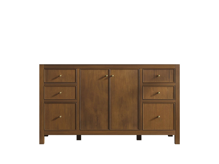 Chicago Teak 60 in. W x 22 in. D Single Sink Bathroom Vanity - photo 44