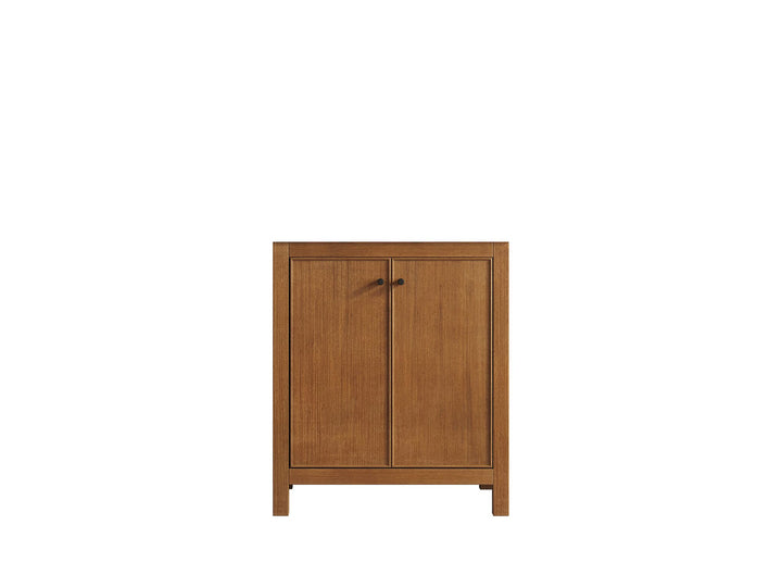 Chicago Veneer Teak 30 in. W x 22 in. D Single Sink Bathroom Vanity - photo 25