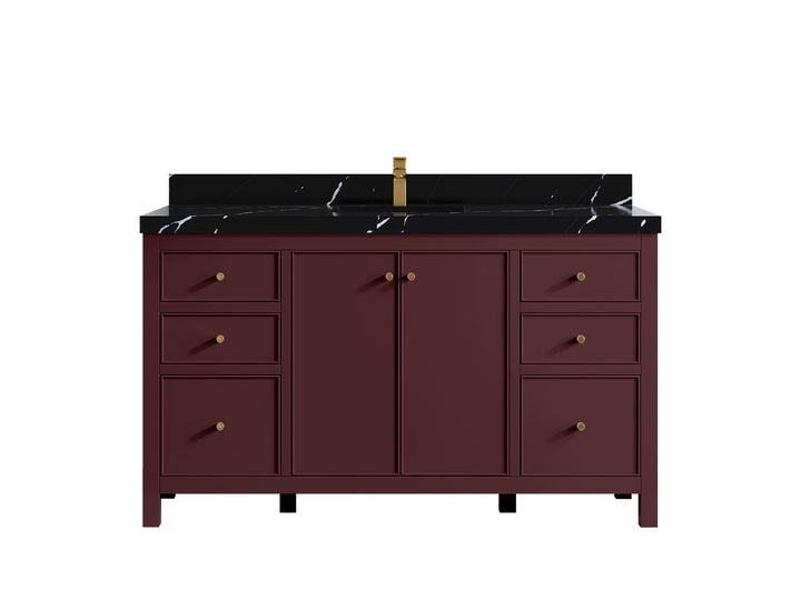 Chicago 60 in. W x 22 in. D Single Sink Bathroom Vanity - photo 32