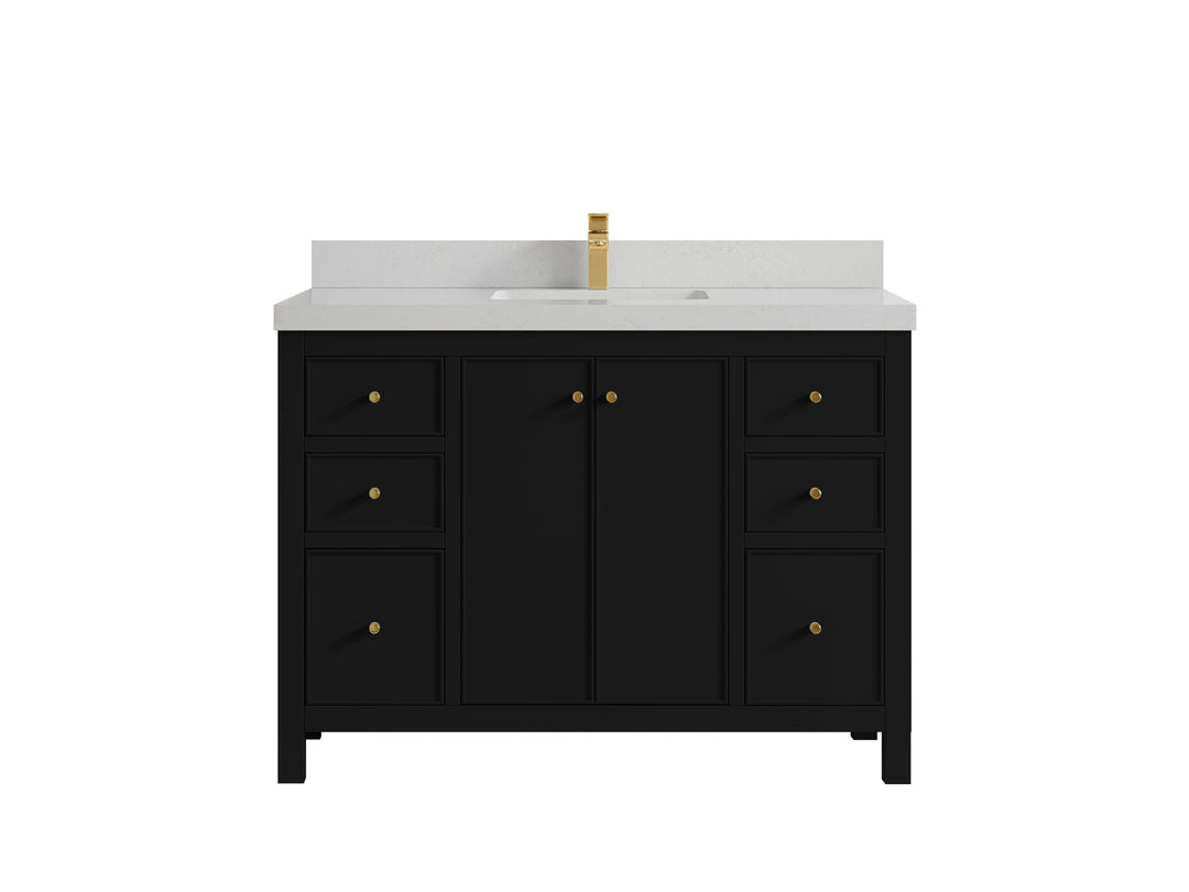 Chicago 48 in. W x 22 in. D Single Sink Bathroom Vanity